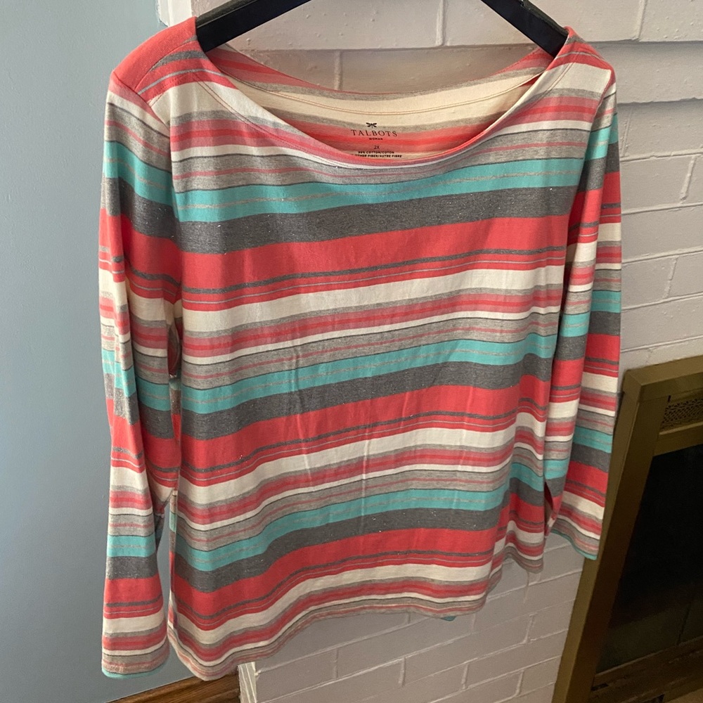 NWT Sz 2x Talbots Cotton Top